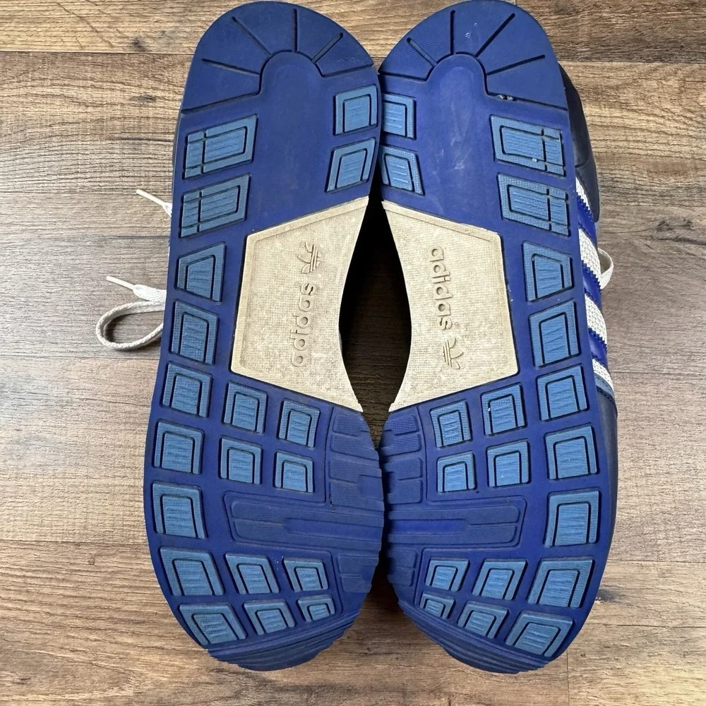 Vtg ADIDAS‎ ZXZ 456 Navy White Blue Originals Y2K Streetwear Preppy Classic
